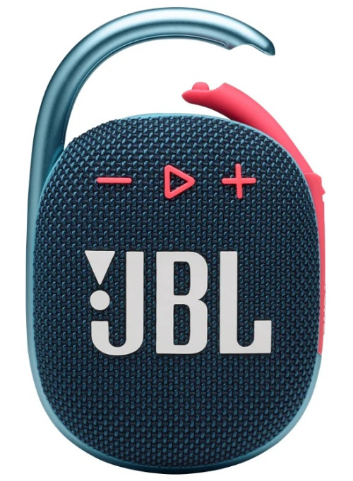 Портативная акустика JBL Clip 4, Blue-Pink (Сине-Розовый)