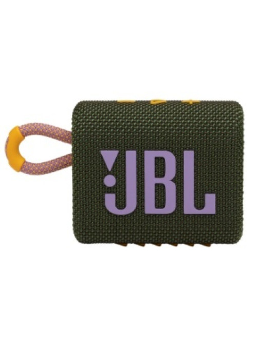 Портативная акустика JBL Go 3 (Green) (Зеленая)