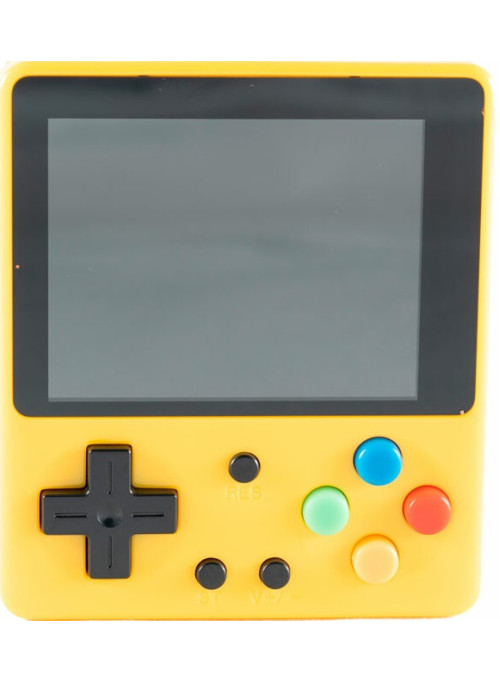 Портативная игровая приставка 8 bit Retro + 333 встроенные игры Yellow (Желтый)