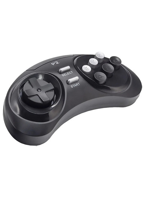  Геймпад Retro Genesis Controller 16 Bit P1, черный