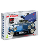 Игровая приставка 16 bit "Hamy 4" (350-in-1) Gran Turismo Blue