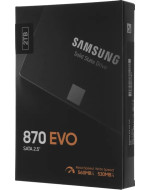 SSD накопитель Samsung 870 EVO 2 ТБ 2.5 SATA (MZ-77E2T0BW)