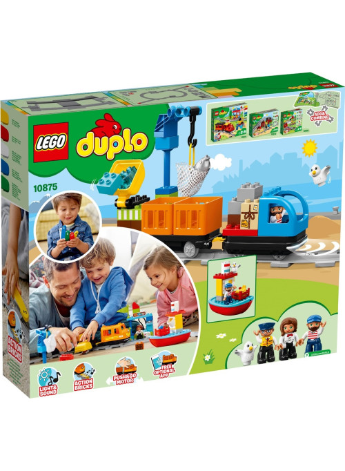 Конструктор LEGO Duplo (10875) Грузовой поезд