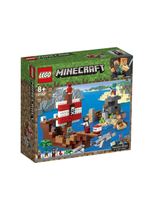 Конструктор LEGO Minecraft (21152) Приключения на пиратском корабле