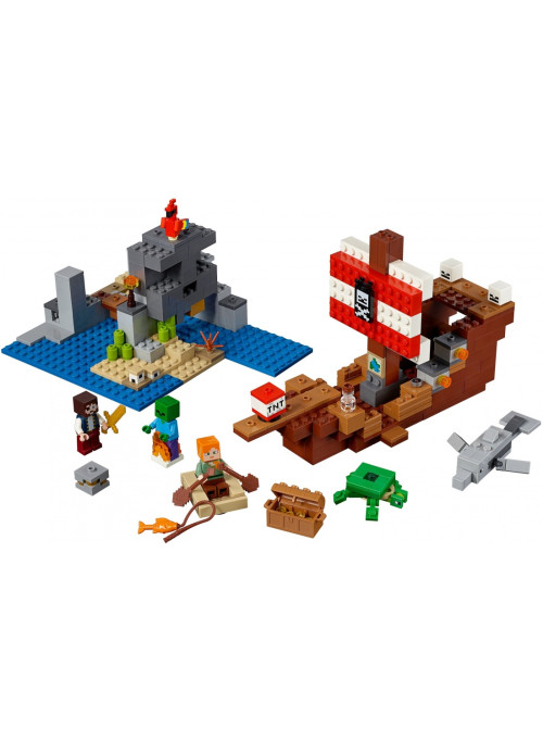 Конструктор LEGO Minecraft (21152) Приключения на пиратском корабле