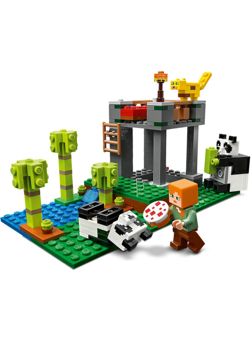Конструктор LEGO Minecraft (21158) Питомник панд