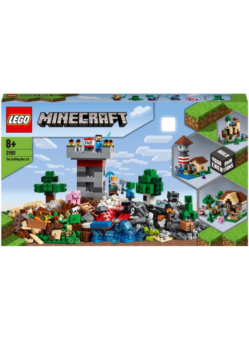 Конструктор LEGO Minecraft 21161 Набор для творчества 3.0 Конструктор LEGO Minecraft 21161 Набор для творчества 3.0