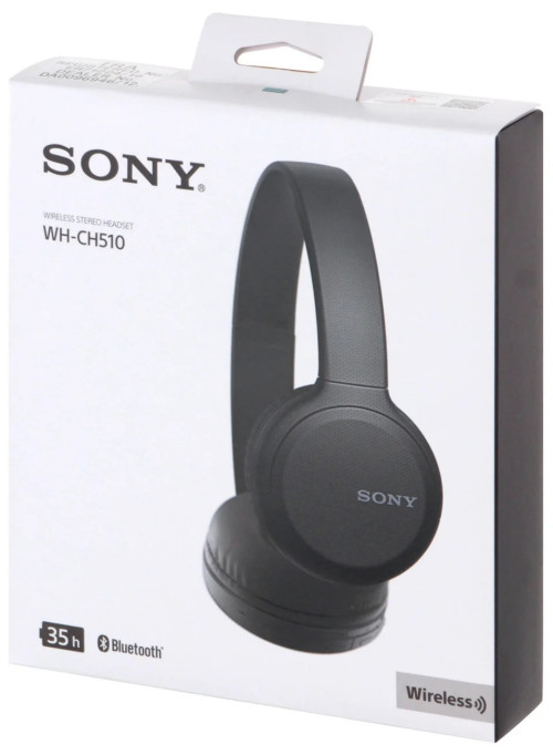 Беспроводные наушники Sony WH-CH510 (Черные)