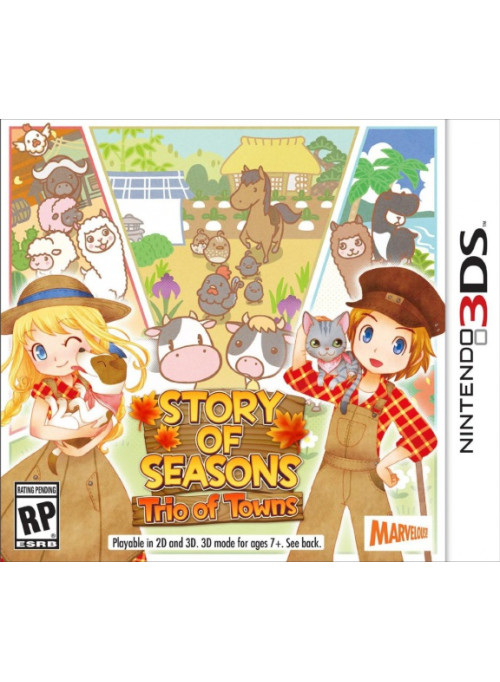 Story of Seasons: Trio of Towns (3DS) 