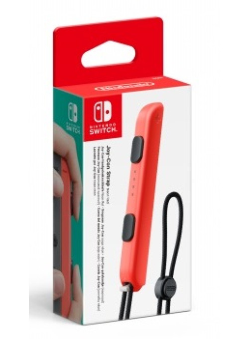 Joy-Con ремешок (неоновый красный) (Nintendo Switch)