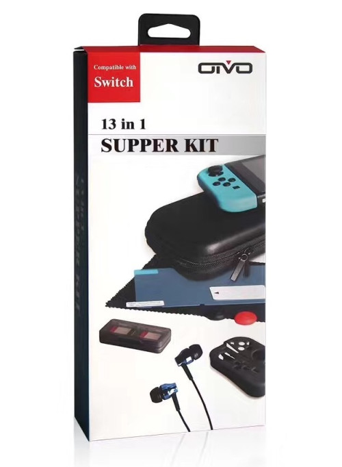 Набор аксессуаров OIVO Super Kit 13 в 1 (IV-SWT01) (Nintendo Switch)