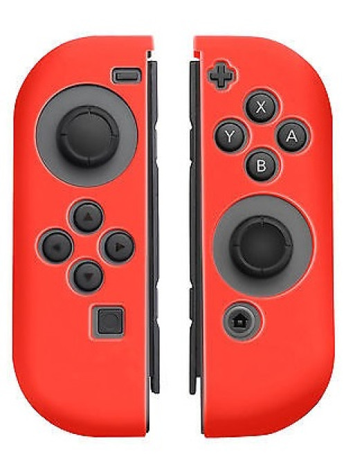 Силиконовые чехлы Grip Protection Kit для 2-х контроллеров Joy-Con (красный) (Nintendo Switch)