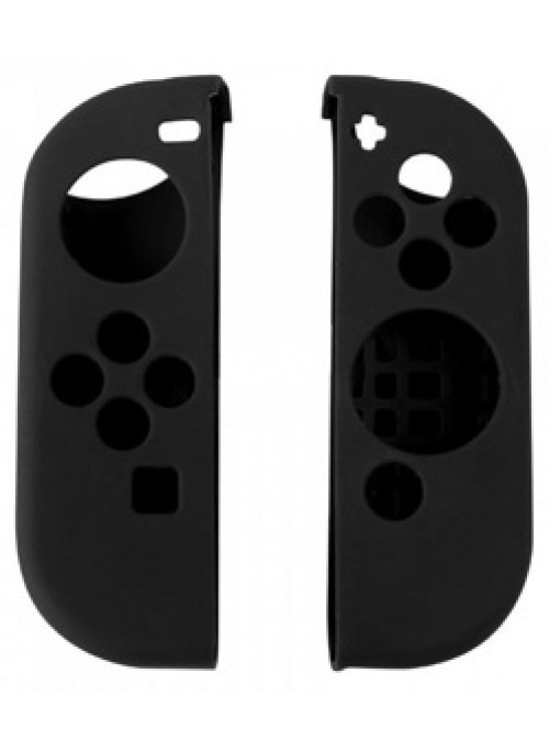 Силиконовые чехлы Grip Protection Kit для 2-х контроллеров Joy-Con (черный) (Nintendo Switch)