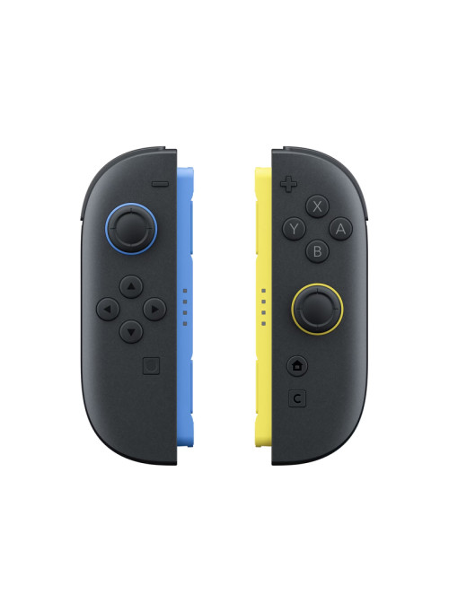 Набор из 2х контроллеров Joy-Con 2 Blue/Light Yellow (синий/светло-жёлтый)