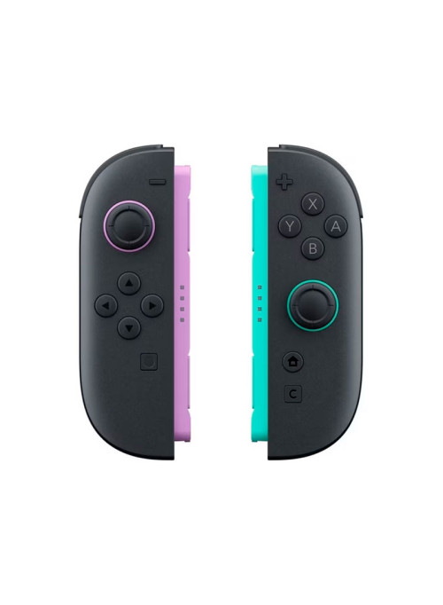 Набор из 2х контроллеров Joy-Con 2 Light Purple/Light Green (светло-фиолетовый/светло-зеленый)