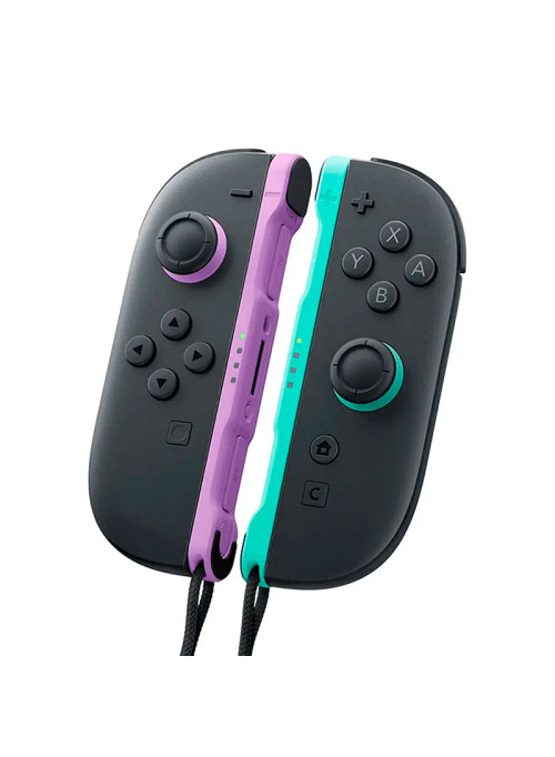 Набор из 2х контроллеров Joy-Con 2 Light Purple/Light Green (светло-фиолетовый/светло-зеленый)