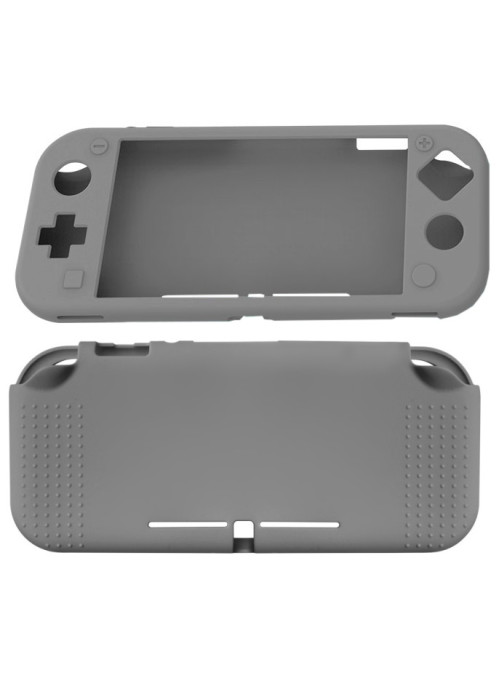 Силиконовый чехол Silicon Case для Nintendo Switch Lite (серый)