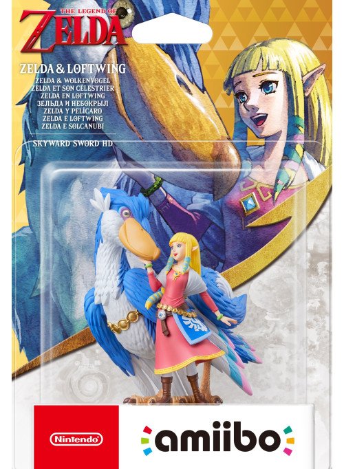 Фигурка Amiibo - Зельда и Небокрыл (коллекция The Legend of Zelda)