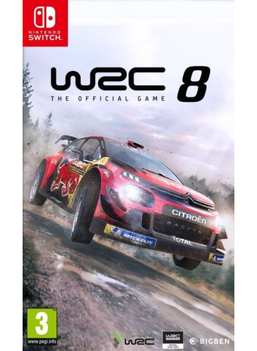 WRC 8: FIA World Rally Championship Английская Версия (Nintendo Switch)