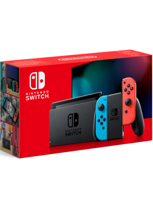 Nintendo switch neon red neon blue ableton controller