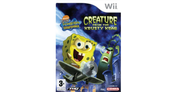 spongebob nintendo wii