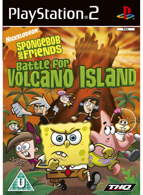 Spongebob and Friends: Battle for Volcano Island (PS2)