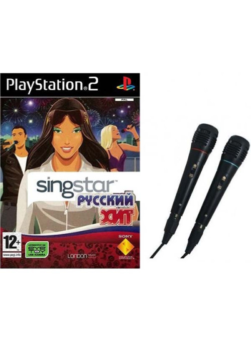 SingStar: Русский Хит + 2 микрофона (PS2)