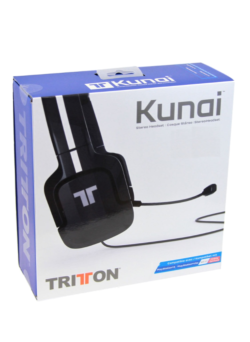 Гарнитура проводная TRITTON Kunai Stereo Headset Black PS Vita/PS3 (PS Vita)