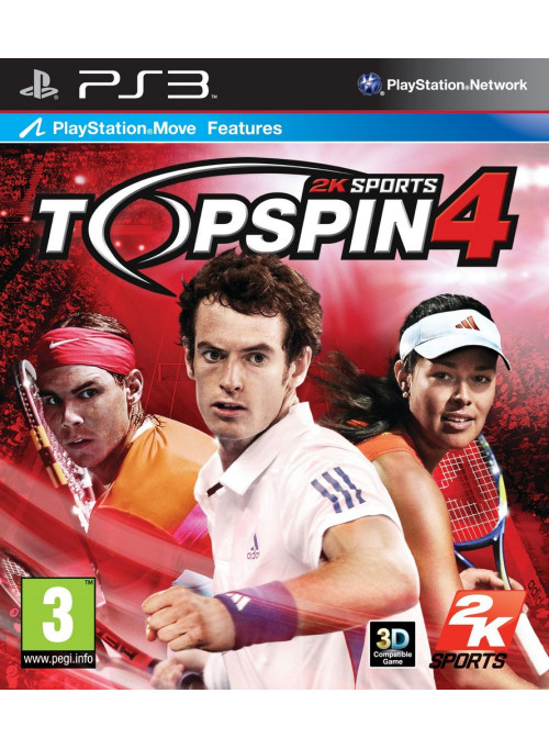 Top Spin 4 c поддержкой PlayStation Move (PS3)