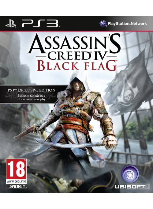 Assassin's Creed 4 (IV): Черный флаг (Black Flag) (PS3)