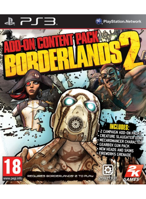 Borderlands 2 Add-On Content Pack (PS3)