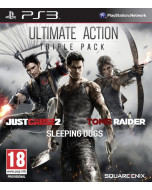 Ultimate Action Triple Pack (Just Cause 2, Sleeping Dogs, Tomb Raider) (PS3)