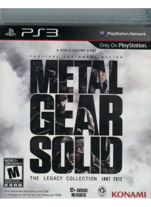 Metal Gear Solid: The Legacy Collection (PS3)