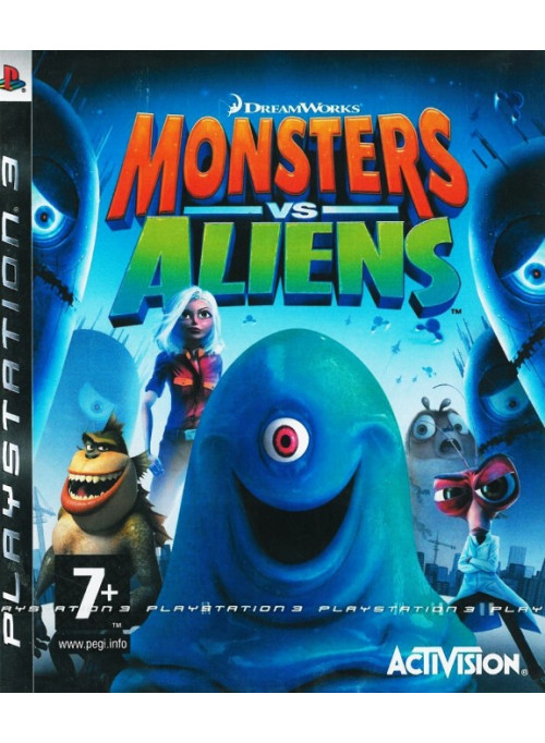 Monsters vs. Aliens (Монстры против пришельцев) (PS3)