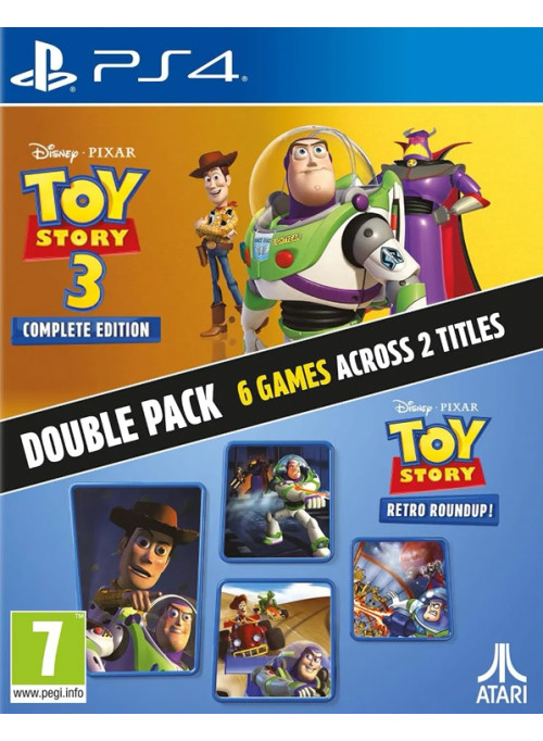 Toy Story: Retro Roundup! / Toy Story 3: Complete Edition (PS4)