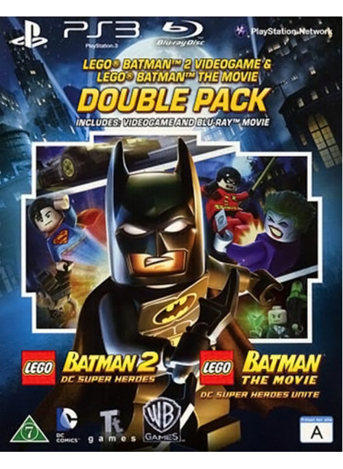 LEGO Batman 2 DC Super Heroes + Lego Batman The Move Double Pack (PS3)