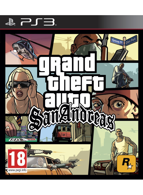 Grand Theft Auto (GTA): San Andreas (PS3)