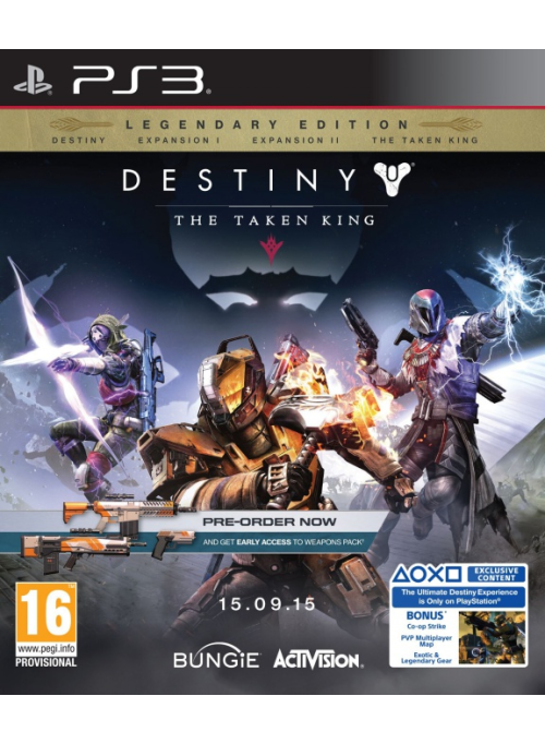 Destiny: The Taken King. Legendary Edition: игра для Sony PlayStation 3