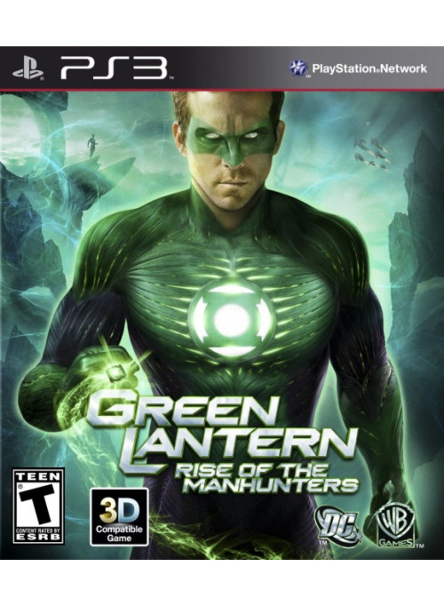 Green Lantern: Rise of Manhunters (Зелёный фонарь) (PS3)