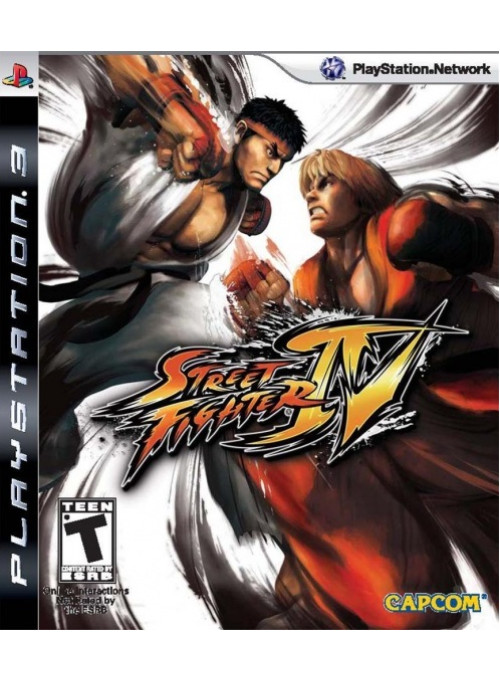 Street Fighter 4 (IV) (PS3)