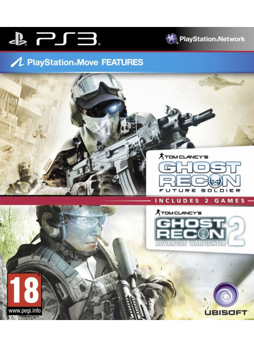 Tom Clancy's Ghost Recon Future Soldier + Advanced Warfighter 2 (PS3)