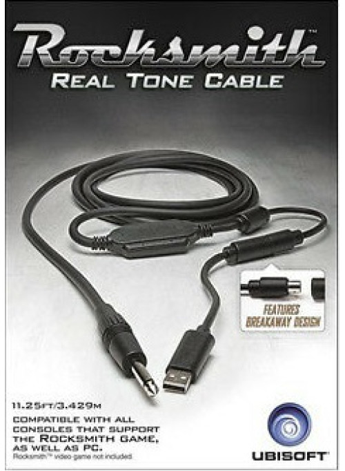 Кабель Rocksmith Real Tone Cable для игры Rocksmith для WIN\PS3\PS4\PS5\Xbox 360\Xbox One\Xbox Series X|S