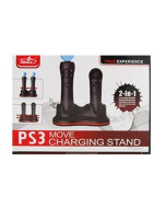 Зарядная станция PEGA Double Charger Charging Dock Stand для контроллеров Move (PS3)