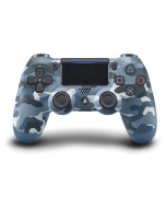 Джойстик беспроводной Sony DualShock 4 v2 Blue Camo (Синий Камуфляж) (PS4)