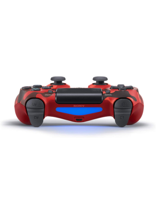 Джойстик беспроводной Sony DualShock 4 v2 Red Camouflage (Красный камуфляж) для PS4