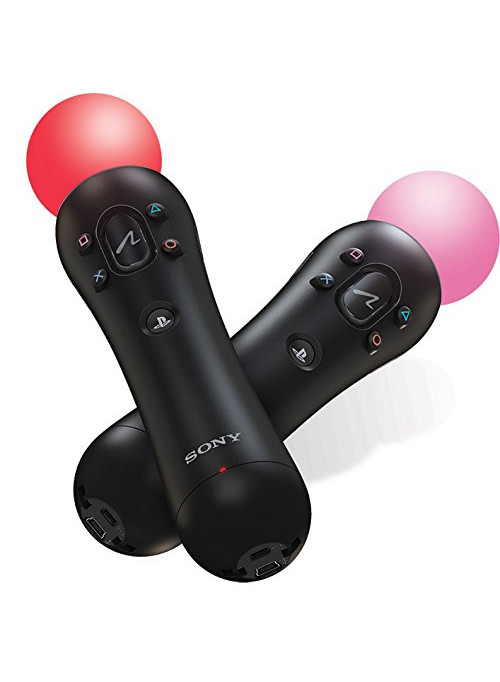 Комплект контроллеров PlayStation Move Twin Pack для PS4/PS3 (CECH-ZCM1E)