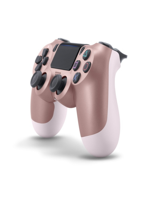 Джойстик беспроводной Sony DualShock 4 v2 Rose Gold (Розовое золото) (PS4)