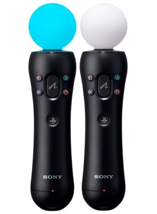 Комплект контроллеров PlayStation Move Twin Pack для PS4/PS3 (CECH-ZCM1E)