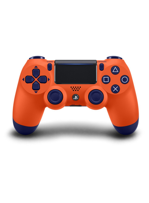 Джойстик беспроводной Sony DualShock 4 v2 Sunset Orange (оранжевый) (PS4)