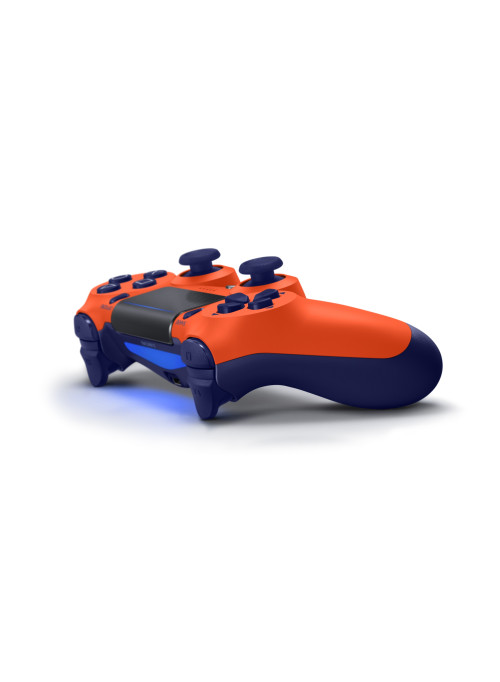 Джойстик беспроводной Sony DualShock 4 v2 Sunset Orange (оранжевый) (PS4)